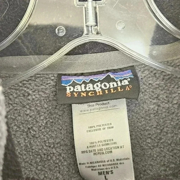 Patagonia Synchilla Full Zip Vest Size Large EUC - Picture 3 of 10